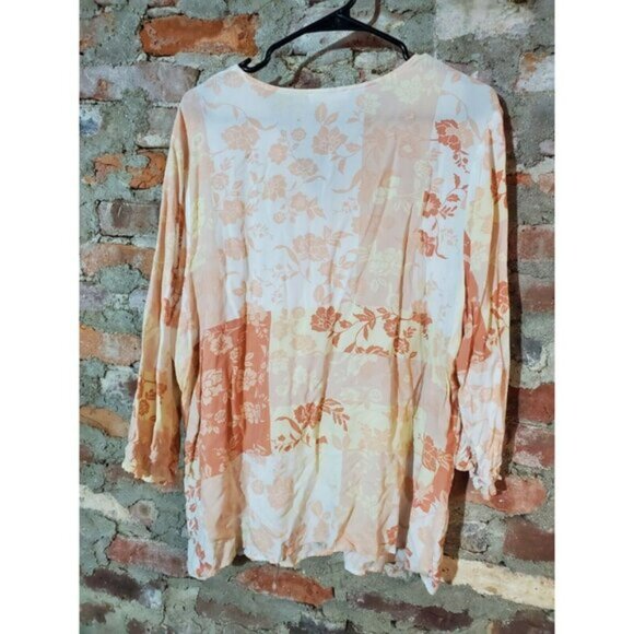 Como Blu Womens Plus Size 2x Top Shirt - Picture 3 of 4